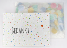 Afbeelding in Gallery-weergave laden, Bedankt - Bloemzaad confetti