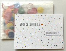 Afbeelding in Gallery-weergave laden, Bedankt - Bloemzaad confetti