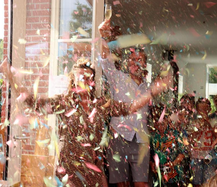 Milieuvriendelijke confetti