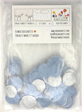 Afbeelding in Gallery-weergave laden, Baby blauwe bloemzaad confetti
