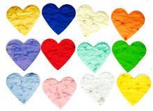 Load image into Gallery viewer, Hearts flower seed confetti - all colours
