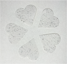 Load image into Gallery viewer, NEW: Heart shape seed paper - red or white - Spread Confetti

