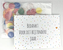 Load image into Gallery viewer, Bedankt - bloemzaad confetti - Spread Confetti
