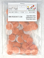 Load image into Gallery viewer, Orange flower seed confetti - Spread Confetti

