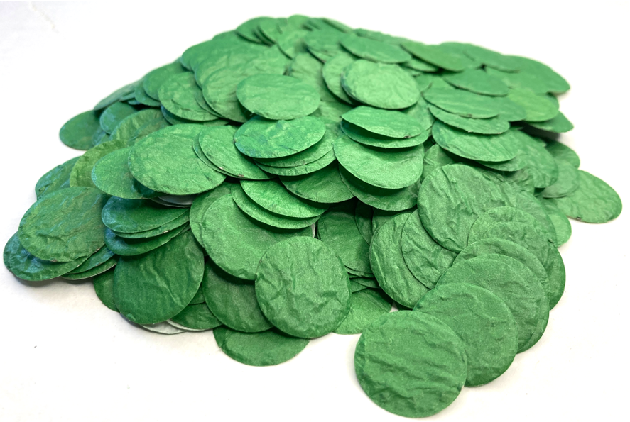 Green flower seed confetti - Spread Confetti