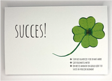 Afbeelding in Gallery-weergave laden, Four leaf clover - for good luck - Spread Confetti
