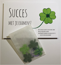 Load image into Gallery viewer, Four leaf clover - for good luck - Spread Confetti
