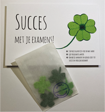 Afbeelding in Gallery-weergave laden, Four leaf clover - for good luck - Spread Confetti
