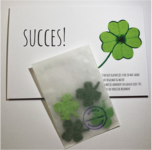 Load image into Gallery viewer, Four leaf clover - for good luck - Spread Confetti
