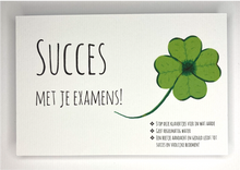 Afbeelding in Gallery-weergave laden, Four leaf clover - for good luck - Spread Confetti
